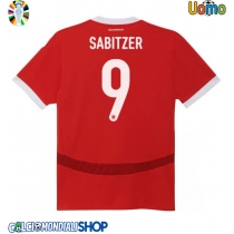 Maglie da calcio Austria Marcel Sabitzer #9 Prima Maglia Europei 2024 Manica Corta